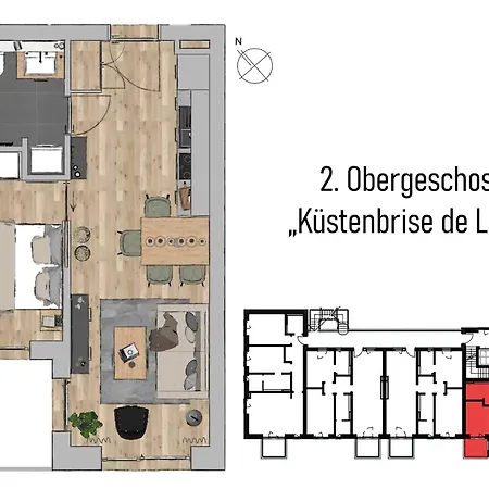 Apartmenthaus Vor Den Halligen Kuestenbrise De Luxe